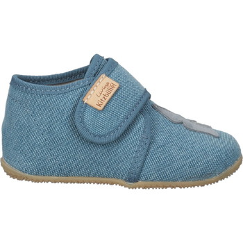 Schuhe Jungen Hausschuhe Kitzbuehel 4106 Hausschuhe Blau