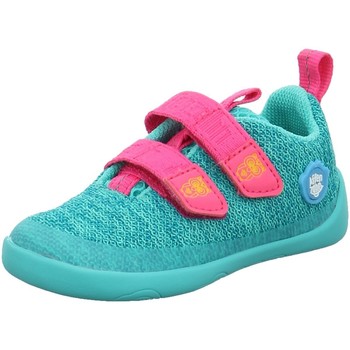 Schuhe Mädchen Babyschuhe Affenzahn Maedchen Lowcut Knit OWI Lace 00397-30003 Blau