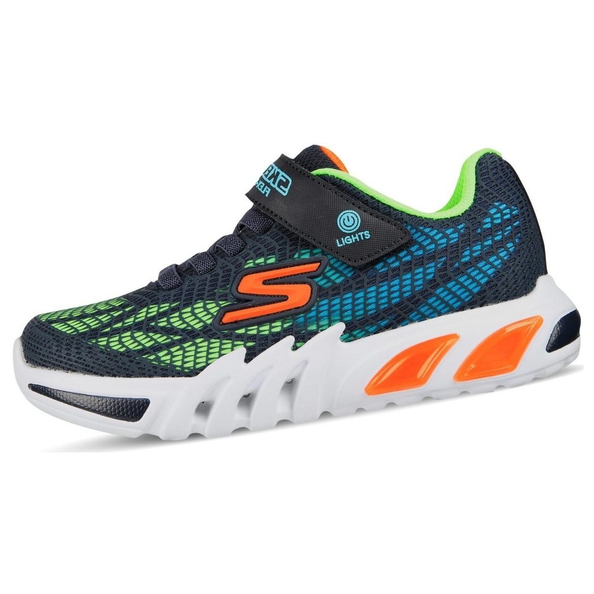 Schuhe Jungen Sneaker Skechers Low FLEX-GLOW ELITE - VORLO 400137L NVMT Blau