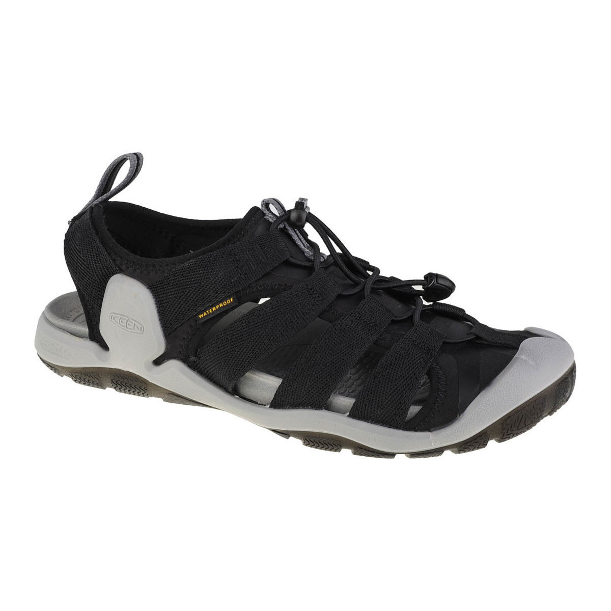 Schuhe Herren Sportliche Sandalen Keen Clearwater II Schwarz