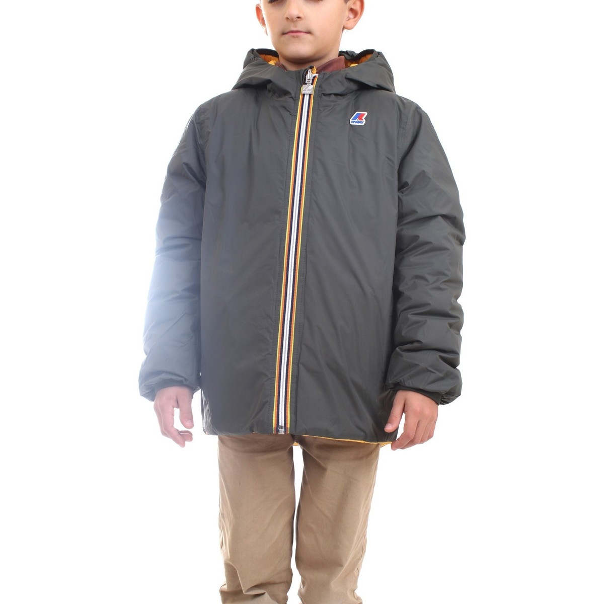 Kleidung Jungen Windjacken K-Way K111BEW ACL Multicolor