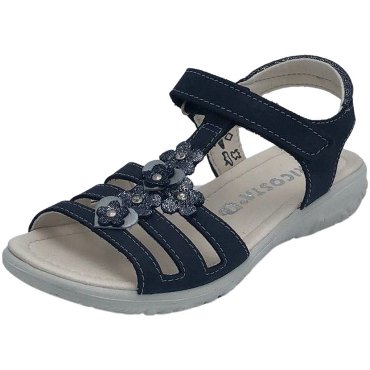 Schuhe Mädchen Sandalen / Sandaletten Ricosta Schuhe CHICA 50 6400702/170 170 Schwarz