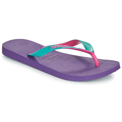 Schuhe Damen Zehensandalen Havaianas TOP MIX Violett / Rosa