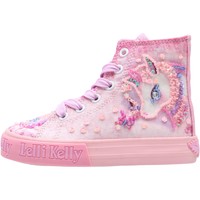 Schuhe Mädchen Sneaker High Lelli Kelly - Polacchino rosa LKED7020-BC02 Rosa