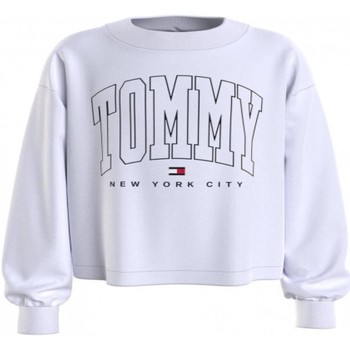 Kleidung Mädchen Sweatshirts Tommy Hilfiger  Weiss