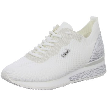 Schuhe Damen Sneaker La Strada Schnürhalbschuh 2101400-4504 weiß