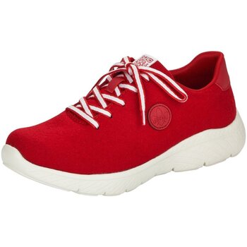 Schuhe Damen Derby-Schuhe & Richelieu Rieker Schnuerschuhe M5002-33 Rot