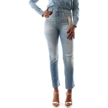 Kleidung Damen Jeans Guess GIRLY W2RA16 D4LZ1-TRMN Blau
