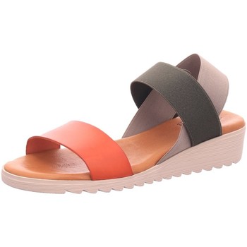 Schuhe Damen Sandalen / Sandaletten 2 Go Fashion Sandaletten 8049801 8049801-61 orange