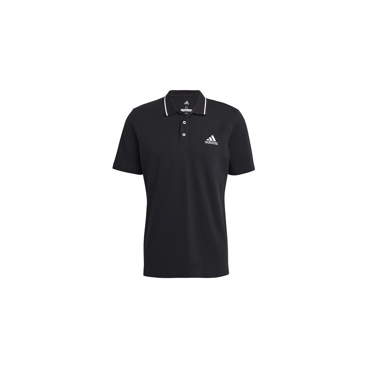 Kleidung Herren T-Shirts adidas Originals Essentials Piqué Small Logo Schwarz