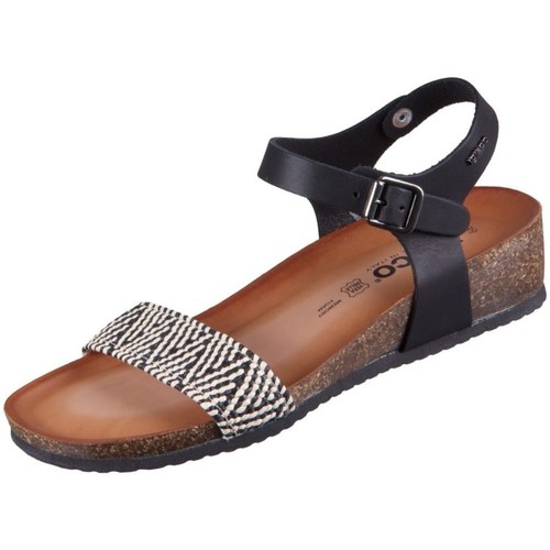 Schuhe Damen Sandalen / Sandaletten IgI&CO Antibes Schwarz, Weiß