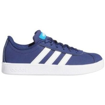 Schuhe Kinder Sneaker Low adidas Originals VL Court 20 K Blau