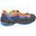 Schuhe Jungen Wanderschuhe Lowa Bergschuhe graphit-blau-orange 640711-9704 Robin Evo GTX Lo Multicolor