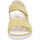 Schuhe Damen Sandalen / Sandaletten Ganter Sandaletten Gina 20/0123 8700 Gelb