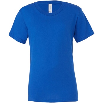 Kleidung Kinder T-Shirts Bella + Canvas CA3001Y Blau