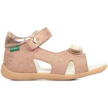 Schuhe Kinder Sandalen / Sandaletten Kickers Binsia 2 Rosa