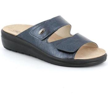 Schuhe Damen Pantoffel Grunland DSG-CE0837 Blau