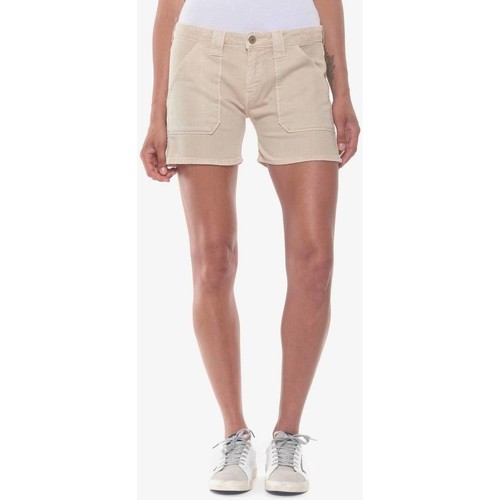 Kleidung Damen Shorts / Bermudas Le Temps des Cerises Shorts shorts aus denim OLSEN2 Weiss