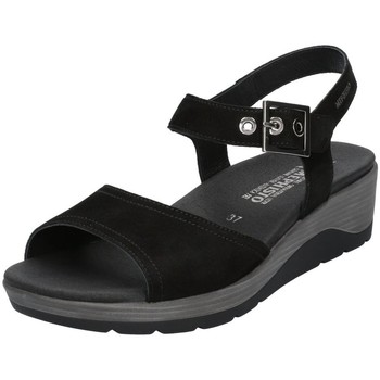 Schuhe Damen Sandalen / Sandaletten Mephisto Sandaletten CAROLYNE VELCALF PREMIUM 12200 BLACK Schwarz