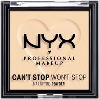 Beauty Blush & Puder Nyx Professional Make Up Can't Stop Won't Stop Mattifying Powder fair 