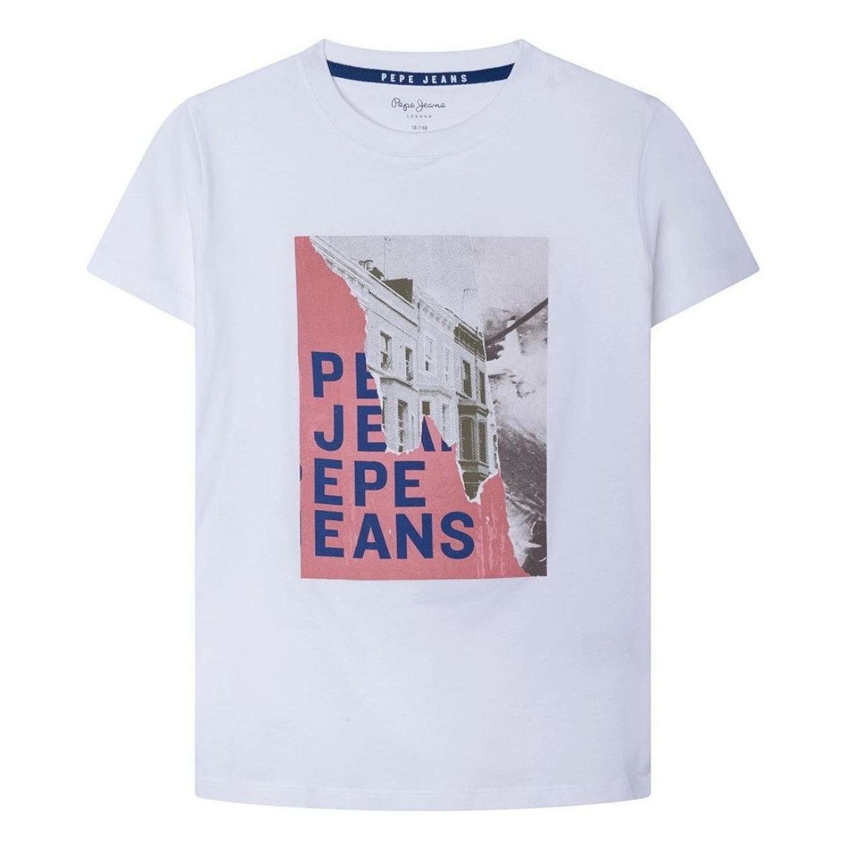 Kleidung Jungen T-Shirts Pepe jeans  Weiss