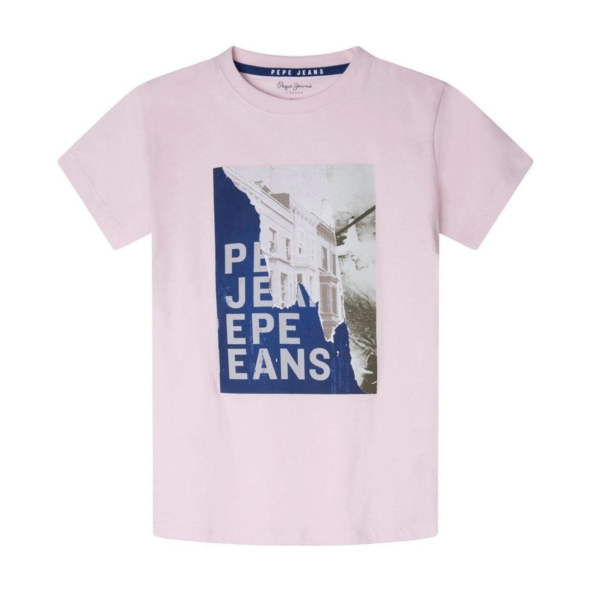 Kleidung Jungen T-Shirts Pepe jeans  Rosa