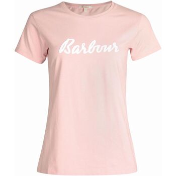 Kleidung Damen T-Shirts & Poloshirts Barbour LTS0395 PI13 Rosa