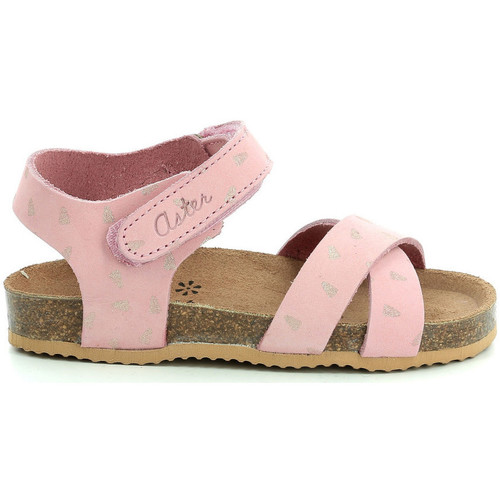 Schuhe Mädchen Sandalen / Sandaletten Aster Baziang Rosa