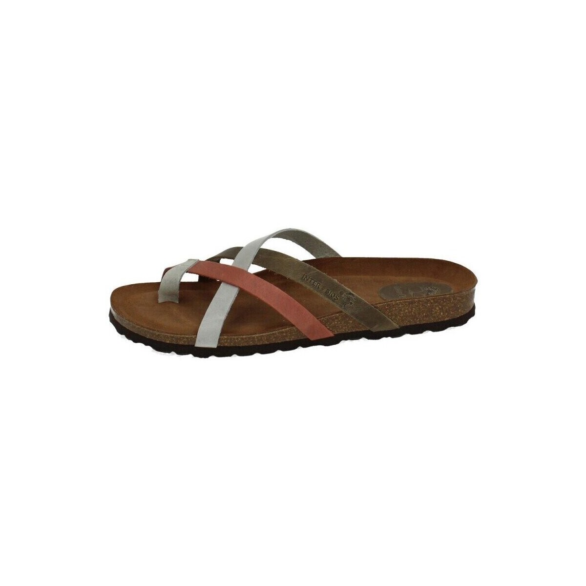 Schuhe Damen Sandalen / Sandaletten Interbios  Grau