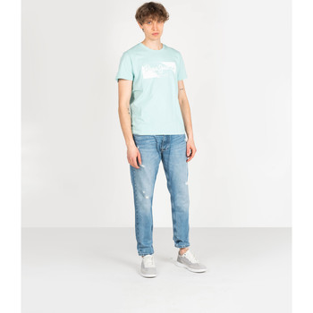 Kleidung Herren 5-Pocket-Hosen Pepe jeans PM205117WI0R | Callen Crop Blau
