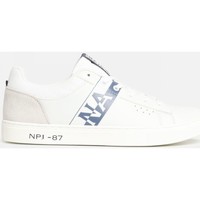 Schuhe Herren Sneaker Napapijri Footwear NP0A4GTB01A BIRCH01-WHITE/NAVY Weiss