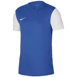 Kleidung Herren T-Shirts Nike Drifit Tiempo Premier 2 Weiß, Blau