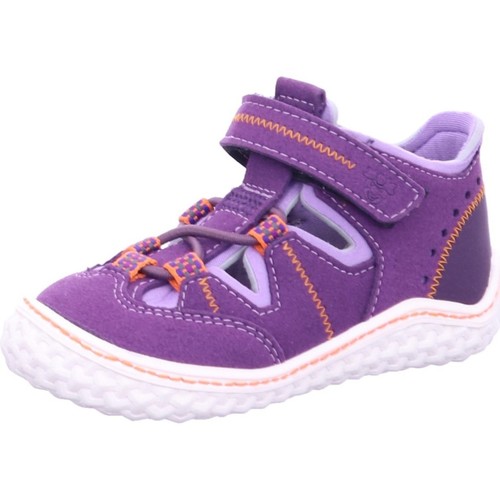 Schuhe Mädchen Sneaker Ricosta Klettschuhe JERRY M  BAREFOOT 1700102-390 Violett
