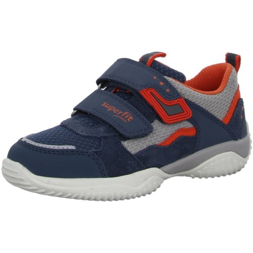 Schuhe Jungen Derby-Schuhe & Richelieu Superfit Klettschuhe 1-606382-8030 Blau