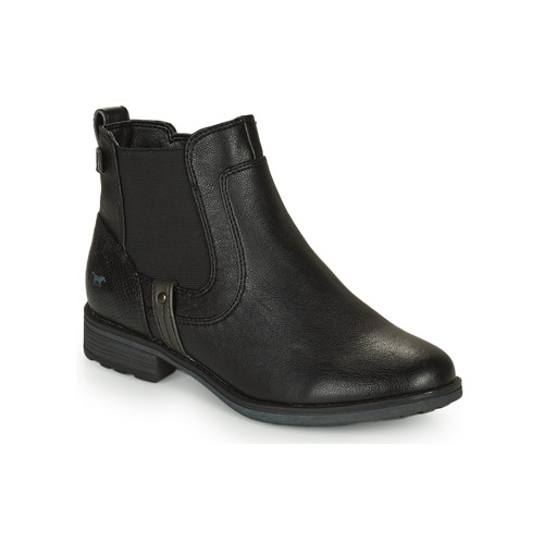 Schuhe Damen Boots Mustang 1265522-9 Schwarz