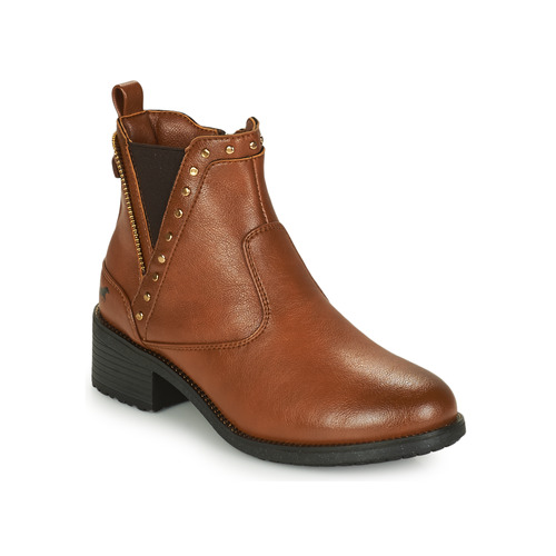 Schuhe Damen Boots Mustang 1402503-307 Cognac