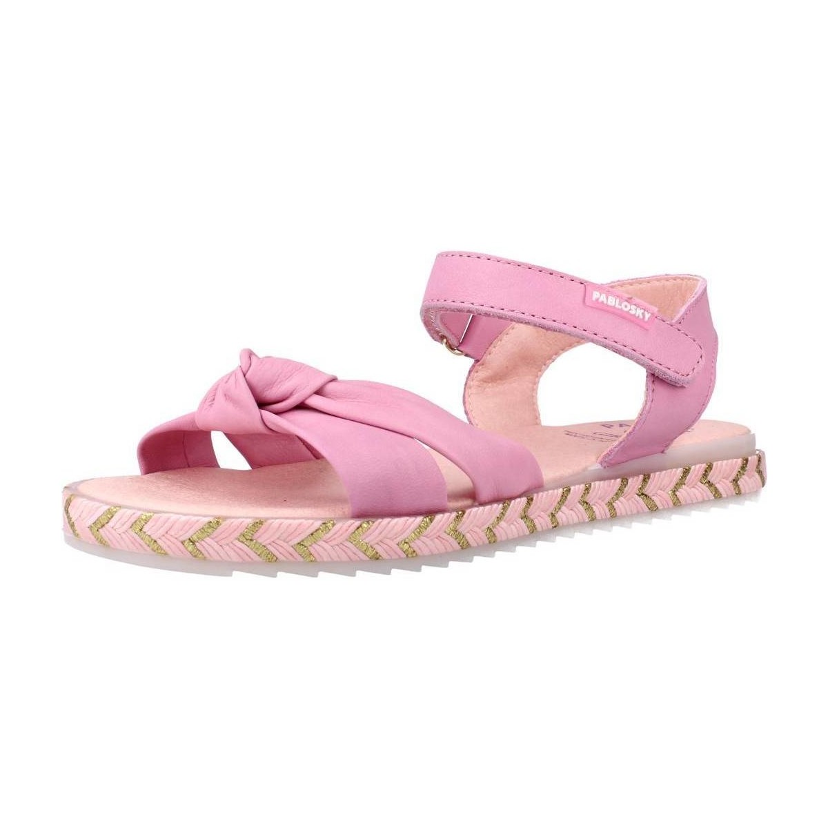 Schuhe Mädchen Sandalen / Sandaletten Pablosky 407777P Rosa