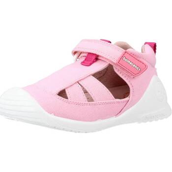 Schuhe Mädchen Sandalen / Sandaletten Biomecanics 222178B Rosa