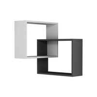 Home Wandregale Decortie Ring - White, Anthracite Weiss