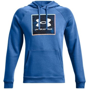 Kleidung Herren Sweatshirts Under Armour Rival Fleece Graphic Hoodie Blau