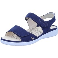 Schuhe Damen Sandalen / Sandaletten Ganter Sandaletten Gina 20 0122-3700 ink Softnubuk 20 0122-3700 blau