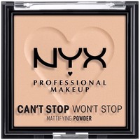 Beauty Blush & Puder Nyx Professional Make Up Can't Stop Won't Stop Mattifying Powder light Medium 