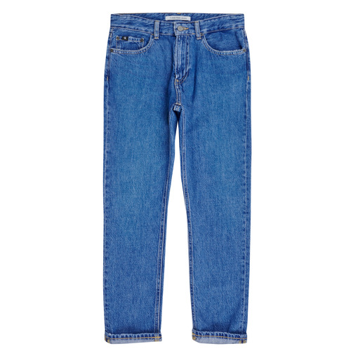 Kleidung Jungen Straight Leg Jeans Calvin Klein Jeans DAD FIT BRIGHT BLUE Blau