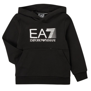 Kleidung Jungen Sweatshirts Emporio Armani EA7 6LBM58-BJEXZ-1200 Schwarz