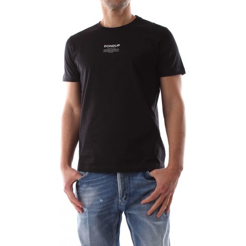 Kleidung Herren T-Shirts & Poloshirts Dondup US198 JF0271U-999 Schwarz