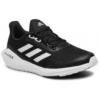 Schuhe Kinder Laufschuhe adidas Originals EQ21 Run J Schwarz
