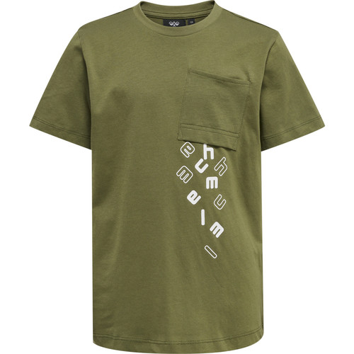 Kleidung Kinder T-Shirts hummel T-shirt enfant  hmlMarcel Grün