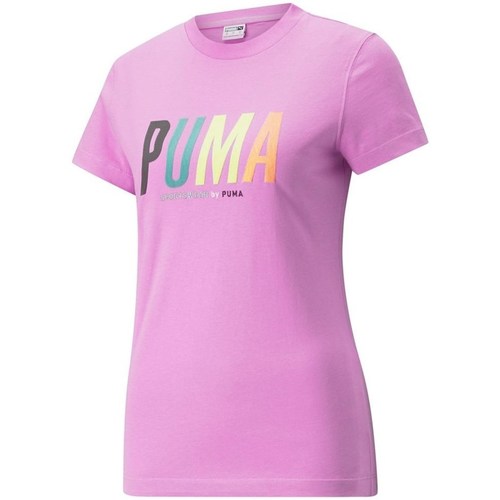 Kleidung Damen T-Shirts Puma Swxp Graphic Rosa