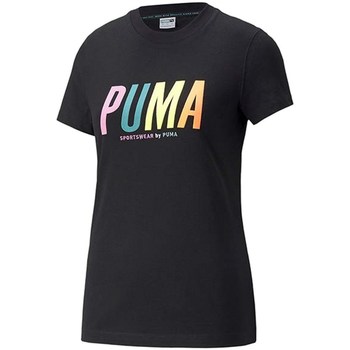 Kleidung Damen T-Shirts Puma Swxp Graphic Schwarz