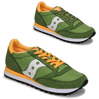 Schuhe Herren Sneaker Low Saucony JAZZ ORIGINAL Grün / Orange